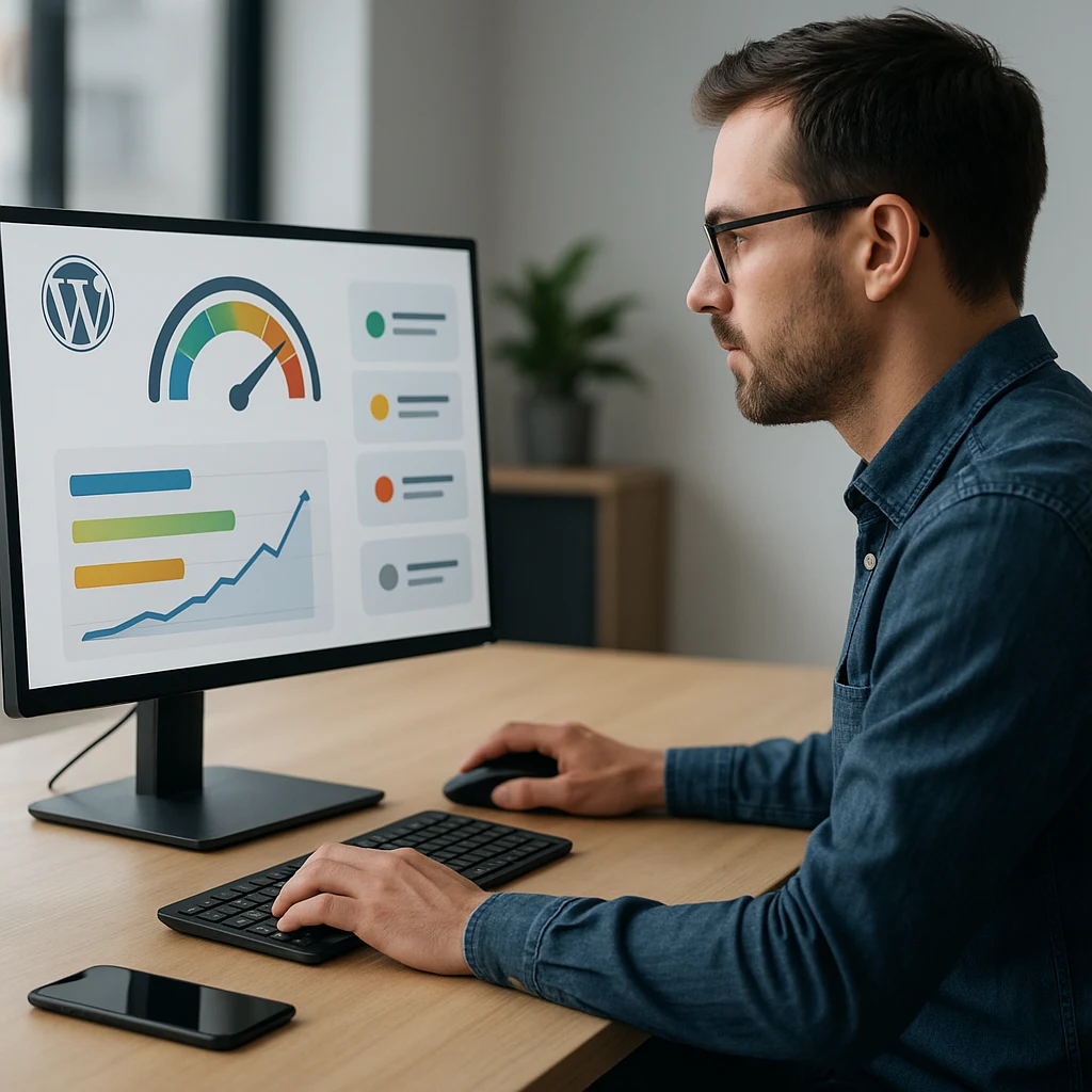 Analyse des performances Core Web Vitals sur WordPress