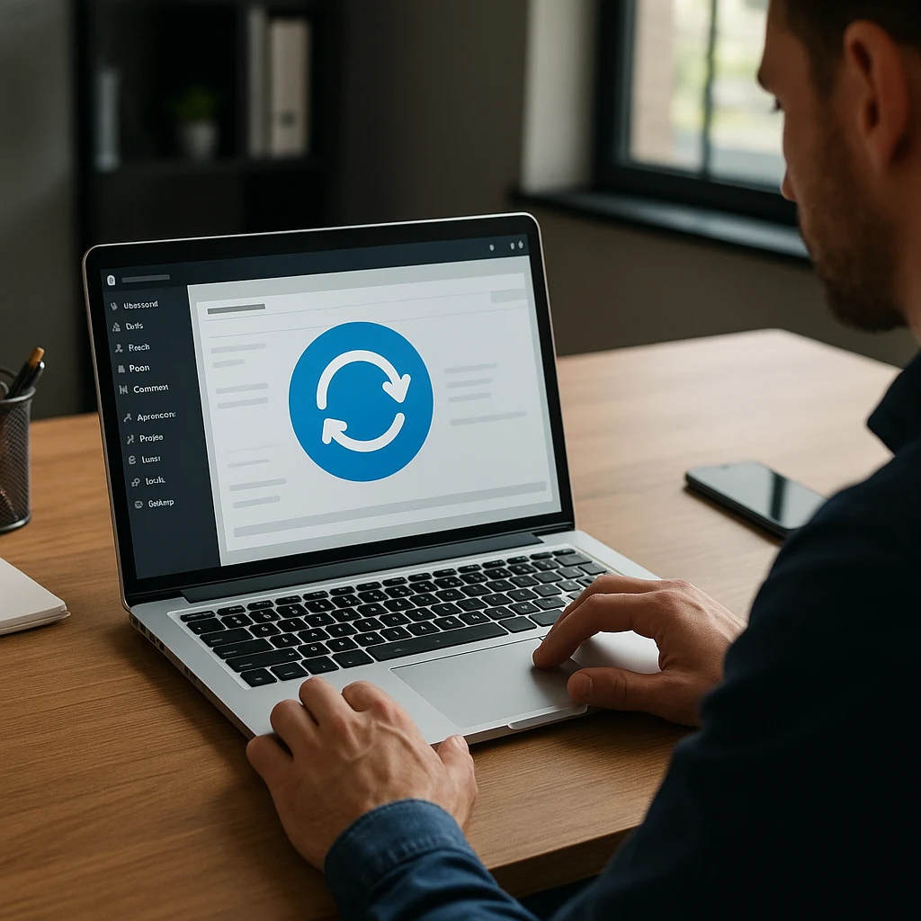 Mise à jour WordPress pour renforcer la sécurité d’un site professionnel