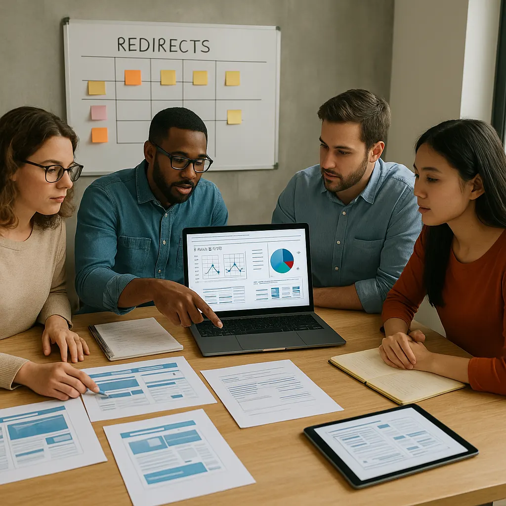 Refonte de site web et SEO : éviter la chute de trafic pendant la migration 2 Préparation d’une refonte de site web SEO avec audit et plan de redirections